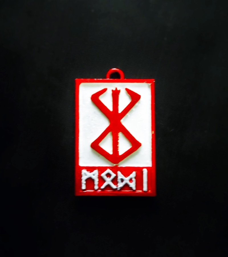BERSERKER rune pendant - Pinshape