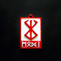 BERSERKER rune pendant - Thumbnail 2