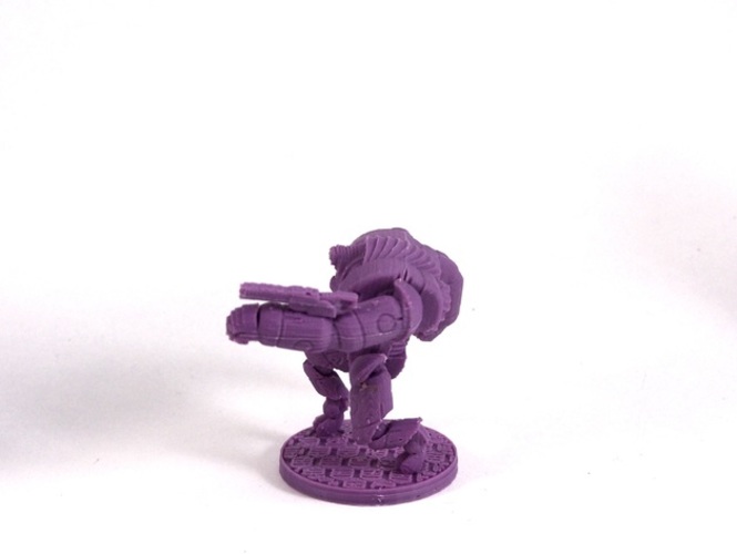 House Vermeni Guardian Mech, Advancing 3D Print 1035