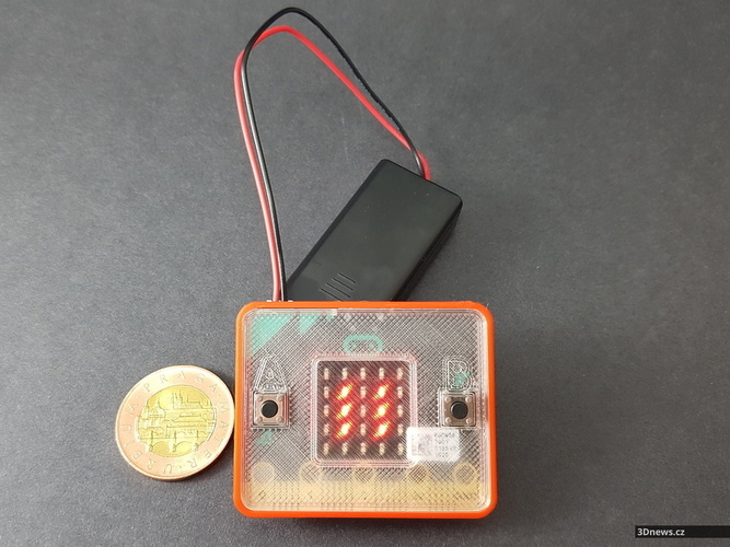 Tom's BBC micro:bit Shell V1 – Simple Case for Simple Microcompu 3D Print 103565
