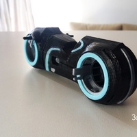 Tron Legacy Light Cycle - 3dPrintable - 3dFactory Brasil - Thumbnail 2
