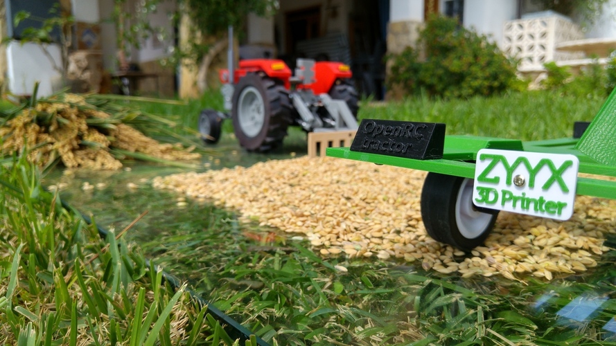 OpenRC Tractor 3D Print 103690