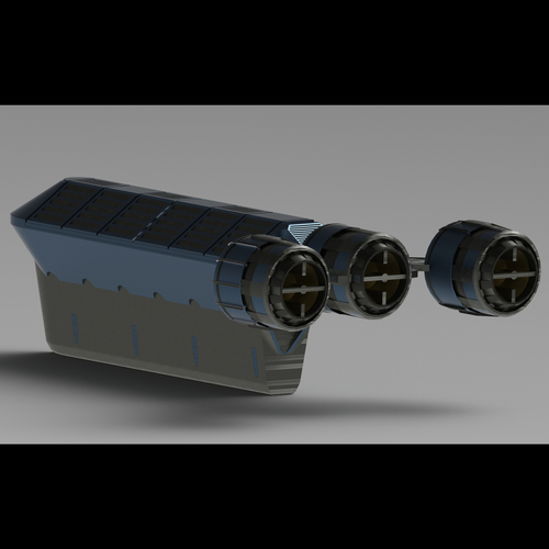 Star Wars AA-9 Coruscant Freighter 3D Print 103723