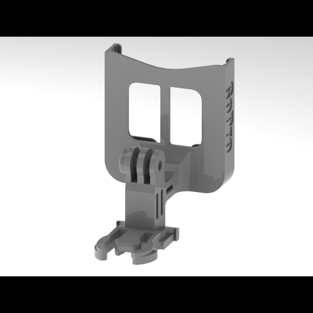 3d Printed Gopro Mount And Phone Holder Viewer By Dsasquatch707 Pinshape