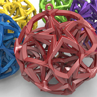 Circle of Stars Christmas Tree Ornament (Large)   - Thumbnail 3
