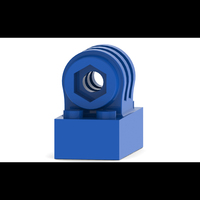Small GoPro Lego Block Mount 3D Printing 103736