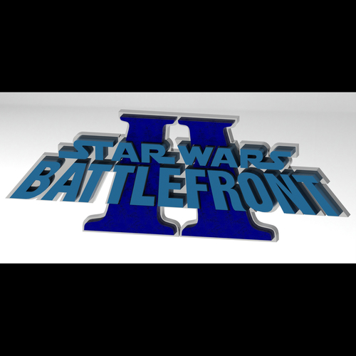Star Wars Battlefront 2 by Pandemic 3D Print 103744