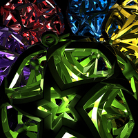 Circle of Stars Christmas Tree Ornament (Large)   - Thumbnail 5