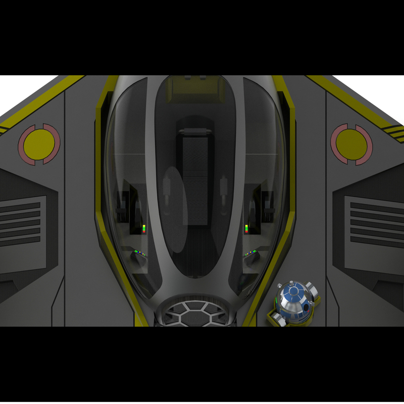 Star Wars Jedi Interceptor - Pinshape