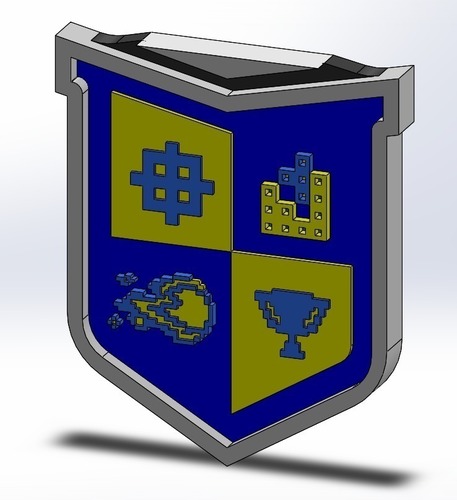 Video Game High School crest 3D Print 103762