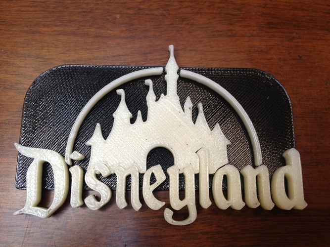 Disney Castle + keychain 3D Print 103788