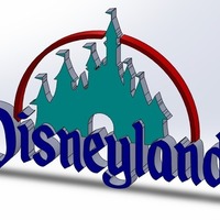 Disney Castle + keychain - Thumbnail 2