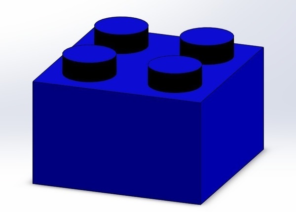 Lego Brick 2x2