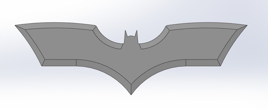 Batarang 3D Print 103811