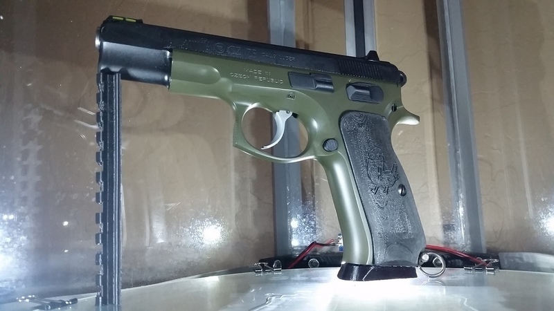 CZ 75 Textured Grips