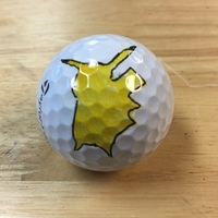 Small Pokemon Pikachu Golf Ball Marker 3D Printing 103863