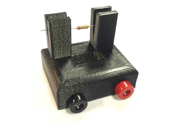 Resistor Tester Stand 3D Print 103871