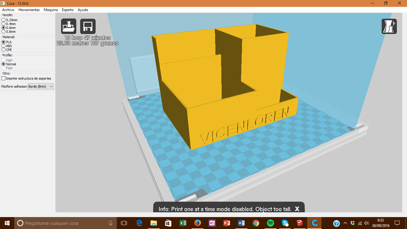 Desktop organizer
