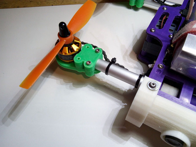 330 Tilt-arm quad racer drone 3D Print 103939