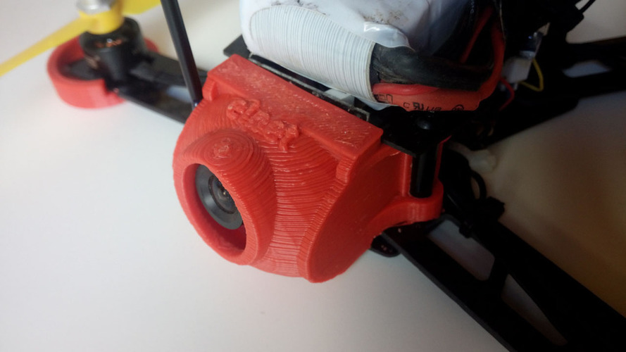 Diatone 180 add-ons (camera suport +motor protectors) 3D Print 103941