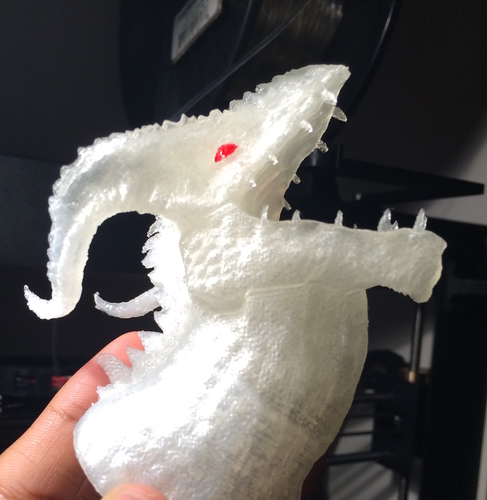 Dragon Bust by Robwzor (open mouth) 3D Print 104072