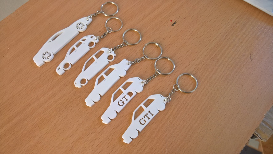 car keychains 3D Print 104080