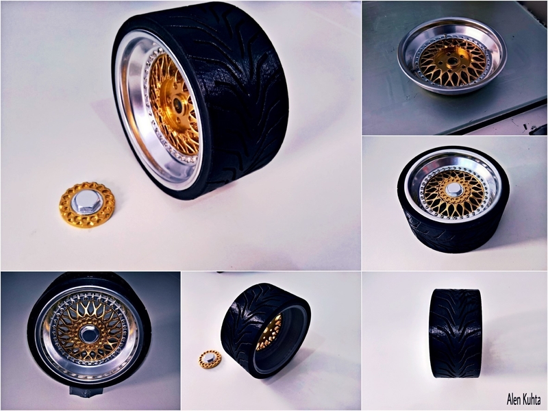 Wheel(BBS RS and Toyo R888) 1/4