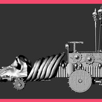 28mm Orc War Machine - Thumbnail 5