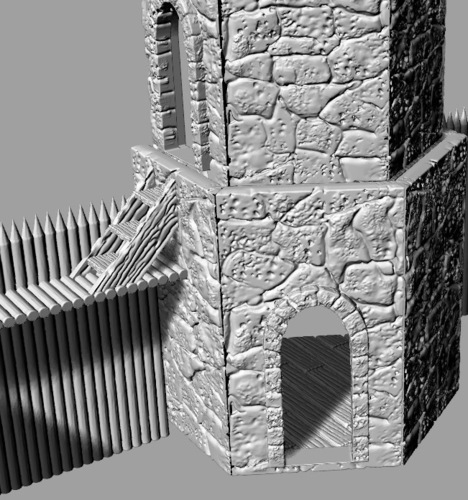 28mm Trade Route Fort 3D Print 104161