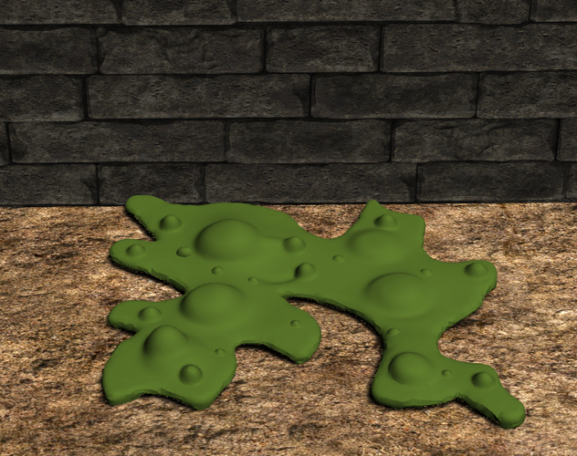 Green Slime 3D Print 104176