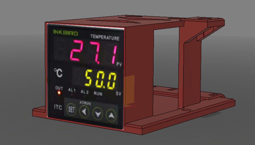 Casing thermostat INKBIRD ITC-100 3D Print 104189