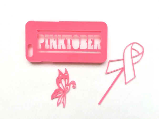 Pinktober! Support Breast Cancer Awareness Month! 3D Print 104251