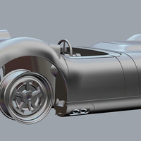 Lister Jaguar Knobbly SLOT CAR - Thumbnail 1