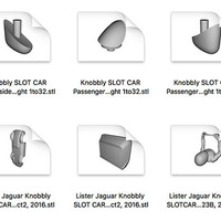 Lister Jaguar Knobbly SLOT CAR - Thumbnail 4