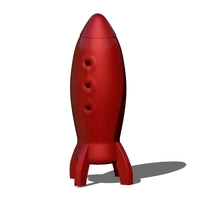 Spaceship Lamp - Thumbnail 1