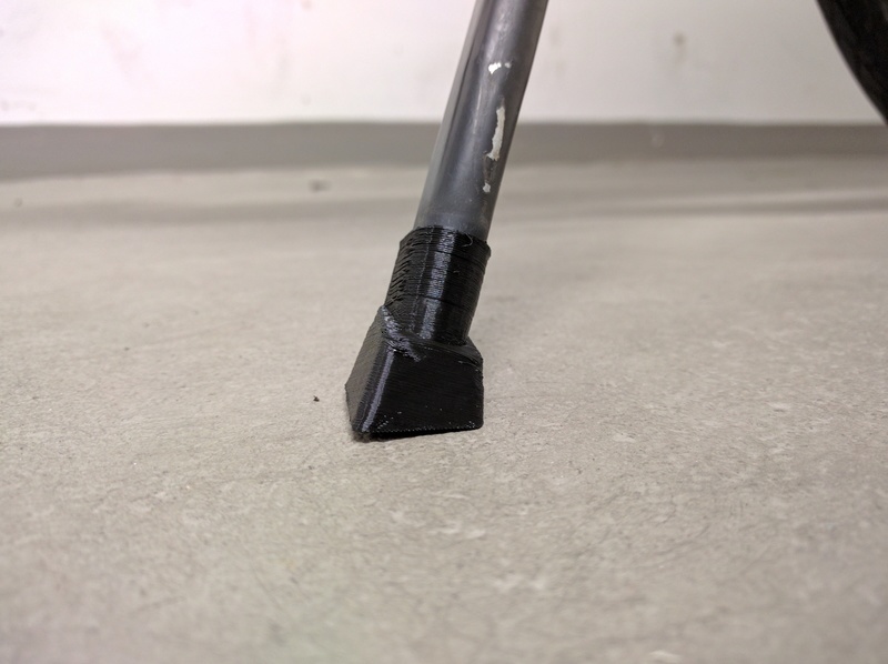 Gazelle bike kick stand cap
