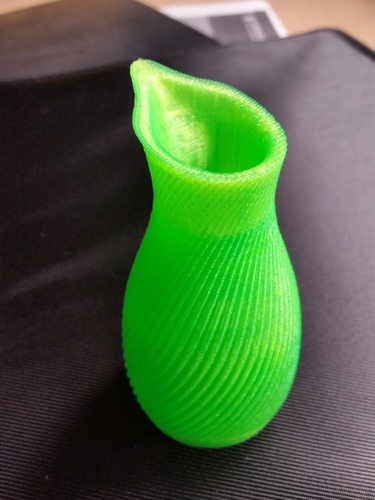 Spiral Pitcher 3D Print 104310