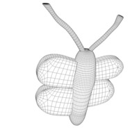 crayon butterfly - Thumbnail 2