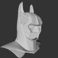 Small batman sonar cowl 3D Printing 104366