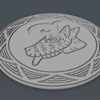mayan deer- easy print - Thumbnail 2
