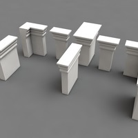 Small simple modular set 3D Printing 104374