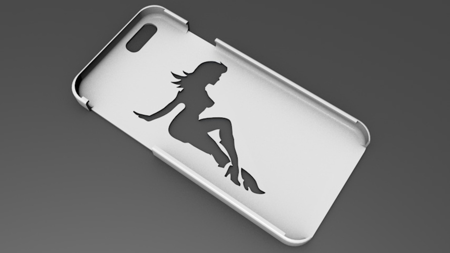 iPhone 6 Basic Case  mud flap girl 3D Print 104411