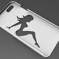 iPhone 6 Basic Case  mud flap girl - Thumbnail 2