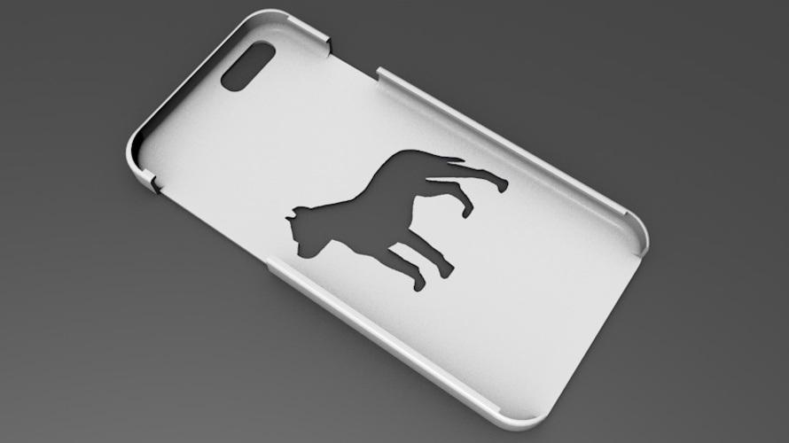 iPhone 6 Basic Case pitbull 3D Print 104414