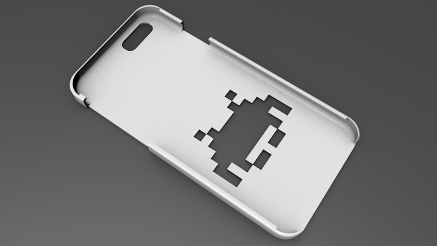 iPhone 6 Basic Case  space invaders 3D Print 104415