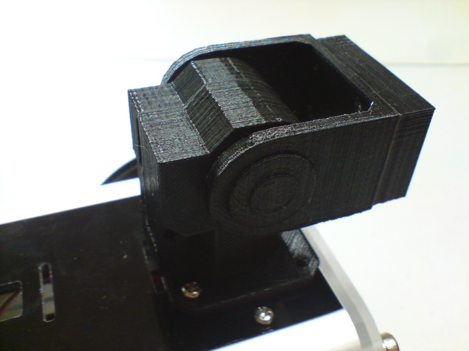  Super Ultra Compact Pan/Tilt Camera Mount - V2 3D Print 104462