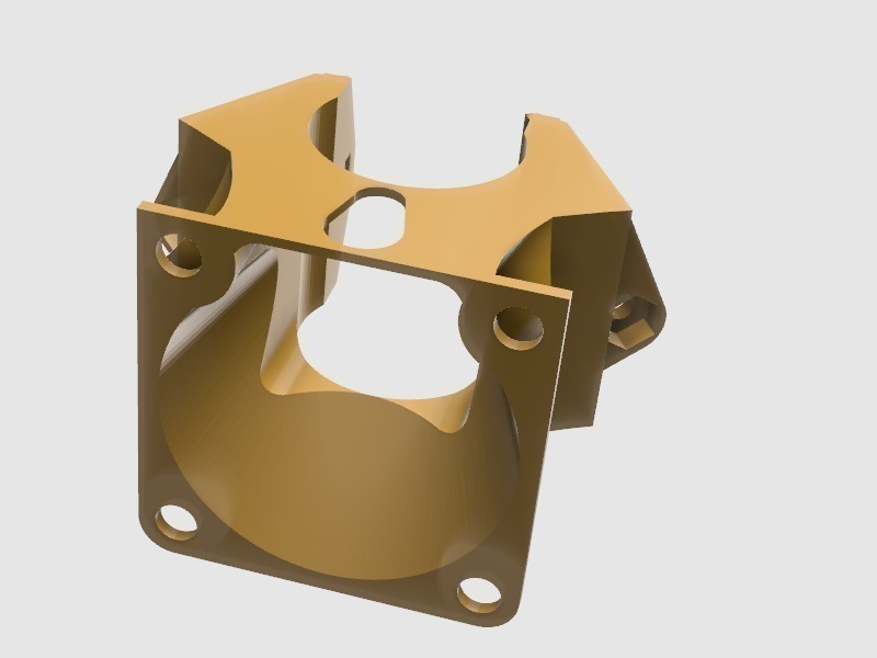 Delta version of e3d v5 fan holder