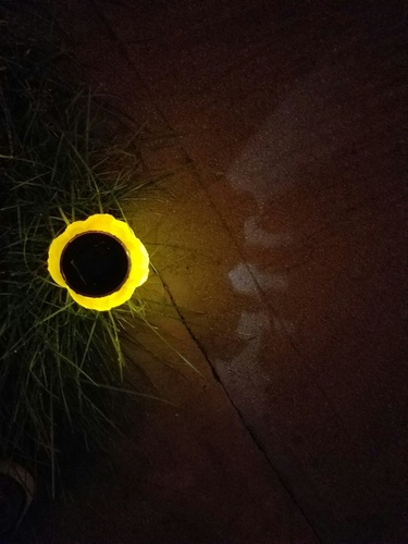 Solar Light Jack-O Lantern 3D Print 104513