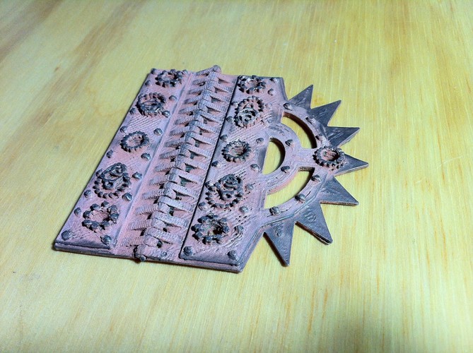 Steampunk Hinge 3D Print 104557