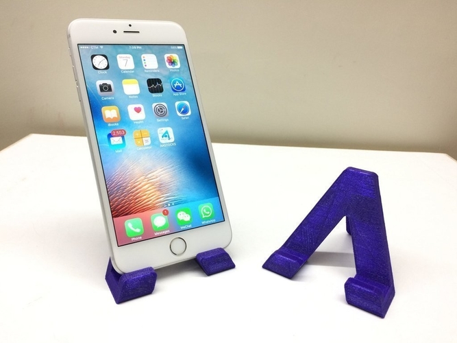 Simple Phone and Tablet Stand 3D Print 104572